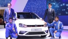 Volkswagen Polo GTI unveiled at Auto Expo 2016